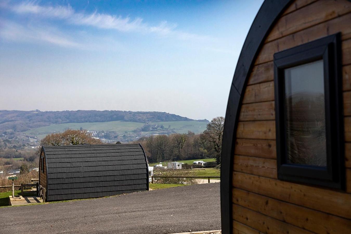 Camping Pods Wood Farm Holiday Park 호텔 챨마우스 외부 사진